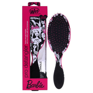 Wet Brush Pro Detangler Barbie Brush - Limited Edition - Ultra-Soft - Collage - 1 Pc Hair Brush