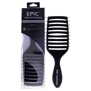 Wet Brush Pro Epic Quick Dry Brush - Stable And Comfortable To Hold - Black - 1 Pc Hair Brush