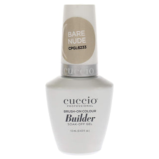 Cuccio Pro Brush-On Colour Builder Soak Off Gel - Bare Nude - 0.43 Oz Nail Polish