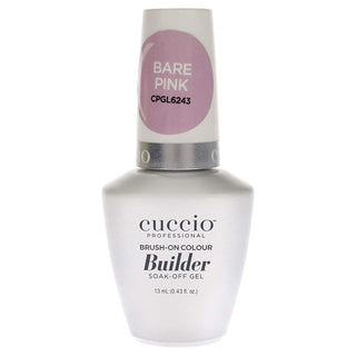 Cuccio Pro Brush-On Colour Builder Soak Off Gel - Bare Pink - 0.43 Oz Nail Polish