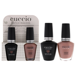 Cuccio Colour Match Makers Set - Semi Sweet On You - 2 Pc