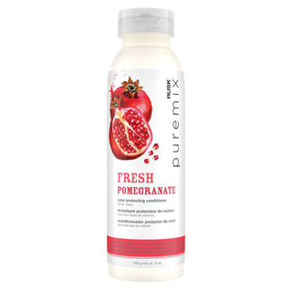 RUSK Puremix Color Protecting Conditioner All Hair Types - Fresh Pomegranate - 12 Oz