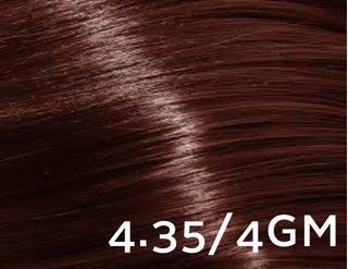 Colours By Gina Curated Colour - 4.35-4Gm Golden Mahogany Brown - 3 Oz