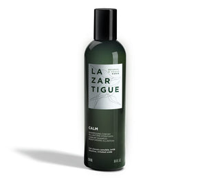 Lazartigue Calm Shampoo - Soothes Sensitive Scalp - Leaves Hair Soft and Supple - 8.4 Oz