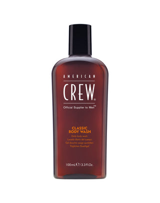 American Crew Classic Body Wash - Relieves Dry Skin - Helps Retain Skin's Natural Oils - 3.3 Oz