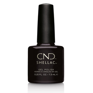 CND Shellac Gel Polish Black Pool - Chip And Smudge Resistant - 0.25 Fl Oz