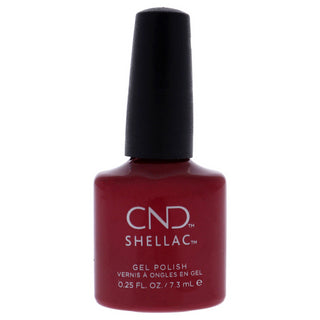 CND Shellac Gel Polish Rouge Rite - Chip And Smudge Resistant - 0.25 Fl Oz