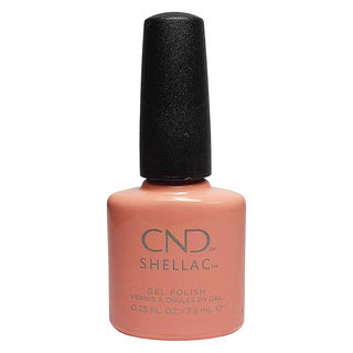 CND Shellac Gel Polish Salmon Run - Chip And Smudge Resistant - 0.25 Fl Oz