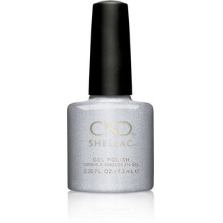 CND Shellac Gel Polish Silver Chrome - Chip And Smudge Resistant - 0.25 Fl Oz