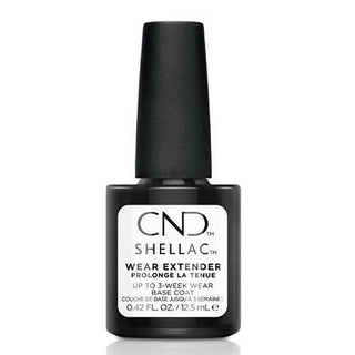 CND Shellac Wear Extender Gel Base Coat - An Even Nail Surface For Easy Application - 0.42 Fl Oz