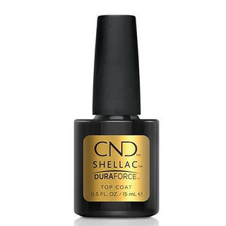 CND DuraforceÂ Gel Top Coat - Nail Polish - Protects Nails Against Breakage - Durable - 0.5 Fl Oz