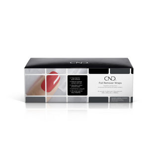 CND Foil Remover Wraps - Features Precision-Placed Pads - Soft Foil For A Snug Fit - 250 Pk