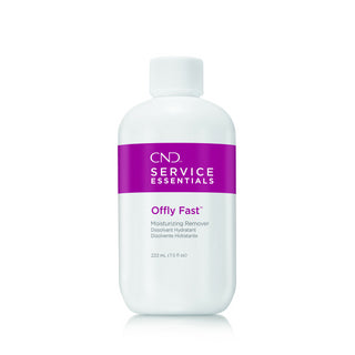 CND Offly Fast Moisturizing Nail Color Remover - Removable Gels And Acrylic Tips - 7.5 Fl Oz