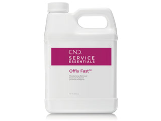 CND Offly Fast Moisturizing Nail Color Remover - Removable Gels And Acrylic Tips - 32 Fl Oz