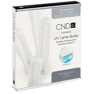 CND Uv Lamp Replacement Bulbs - 4 Bulbs 9 Watts - High Efficiency Light Bulbs - 4 Pk