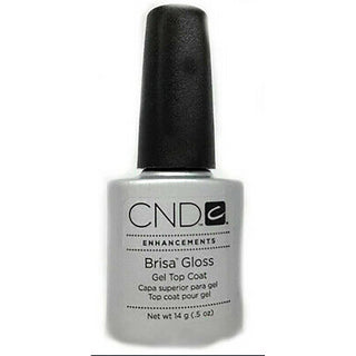 CND Brisa Gloss Clear Sculpting Gel - High-Gloss, Uv Light-Cured Gel Top Coat - 0.5 Fl Oz