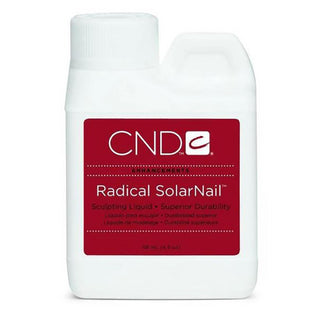 CND Radical Solarnail Sculpting Liquid - Reinforced And Cross-Linking - Prevents Chipping - 4 Fl Oz