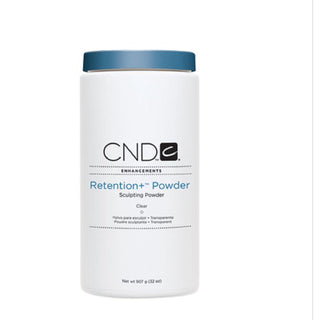 CND Retention Sculpting Powder - Clear - Long Lasting, Lift Resistant Nail Enhancements - 32 Fl Oz