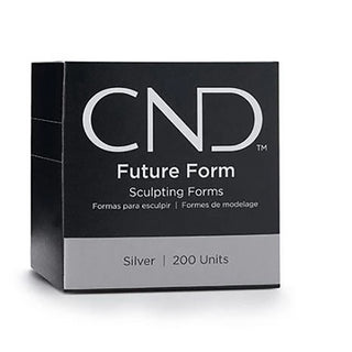 CND New Future Forms - Sturdy Foil-Like Material - Designed For Nail Professionals - 200 Count