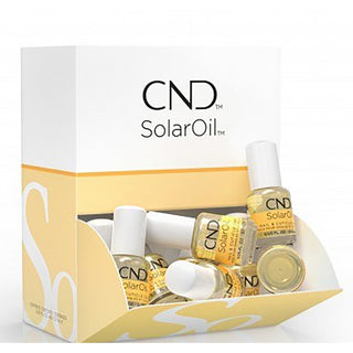 CND Solaroil Nail And Cuticle Oil - 40 Bottles With Display - Promotes Strong Nails - 0.125 Fl Oz