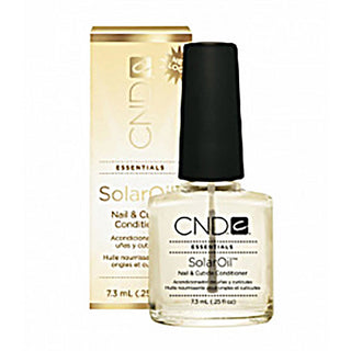 CND SolarOil Nail And Cuticle Oil - Infused With Jojoba Oil - Deeply Protecting Formula - 0.25 Fl Oz