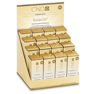 CND Solaroil Nail And Cuticle Oil - 16 Pack Display - Promotes Strong, Healthy Nails - 0.5 Fl Oz