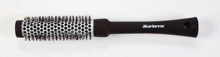 Marianna Ceramic Thermal Round Brush - Boar Bristles Smooth Cuticles, Adds Shine To Hair - 1.25 Inch