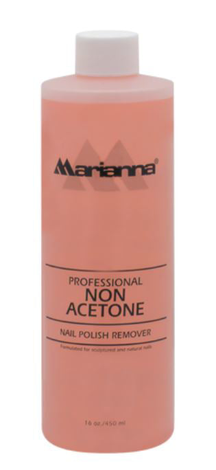 Marianna Non-Acetone Nail Polish Remover - Gentle To Both Nails And Skin - Protects Nails - 8 Oz