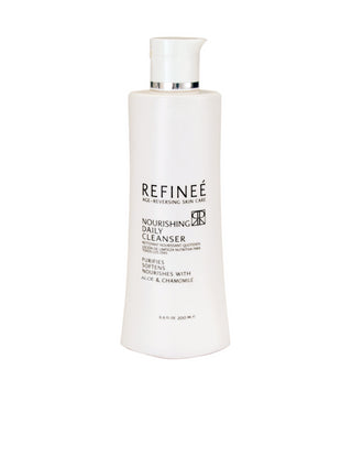 Refinee Nourishing Daily Cleanser - Nourishes The Skin - Ideal For Dry And Sensitive Skin - 6.6 Oz