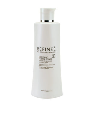 Refinee Soothing Floral Toner - Calms And Hydrates The Skin - Suitable For All Skin Types - 6.6 Oz