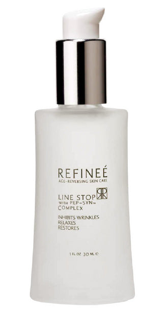 Refinee Line Stop Serum - Wrinkle Anti-Aging Treatment - Prevents Free-Radical Damage - 1 Oz