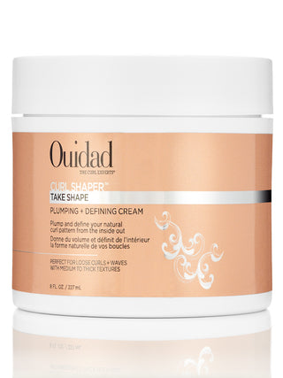 Ouidad Curl Shaper Take Shape Cream - Builds Body - Plumps And Defines Loose Curls And Waves - 8 Oz