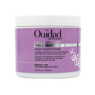 Ouidad Coil Infusion Triple Treat Deep Conditioner - Strengthens Hair Against Breakage - 12.5 Oz