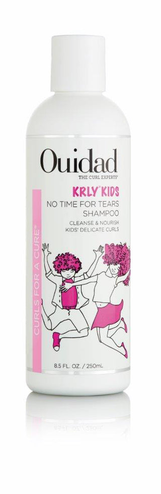 Ouidad KRLY Kids No Time For Tears Shampoo - Moisturizes - Helps To Detangle Delicate Curls - 8.5 Oz