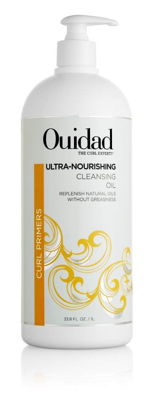 Ouidad Ultra-Nourishing Cleansing Hair Oil - Cleanses, Restores Rich Moisture - Oil-Based - 33.8 Oz