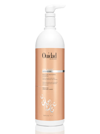 Ouidad Curl Shaper Good As New Shampoo - Adds Moisture To Restore Natural Curl Pattern - 33.8 Oz