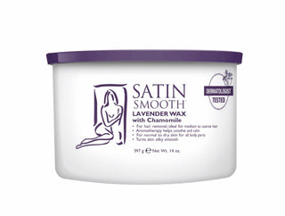 Satin Smooth Lavender Wax with Chamomile - 14 Oz