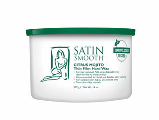 Satin Smooth Citrus Mojito Thin Film Hard Wax - 14 Oz