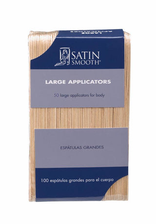 Satin Smooth Large Applicators - 100 Pc