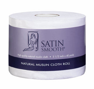 Satin Smooth Natural Muslin Cloth Roll - 1 Pc