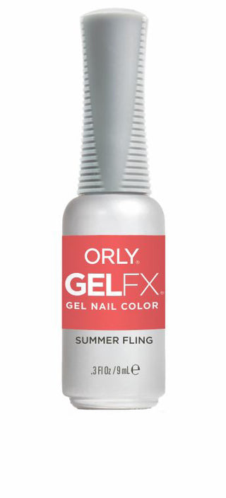 ORLY GelFX Gel Nail Color - Summer Fling - Infused with Antioxidants And Vitamins - 0.3 Oz