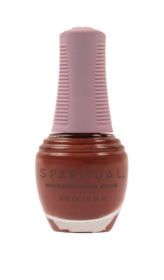 SpaRitual Nourishing Vegan Nail Color - Strengthen, Moisturizes - Love - 0.5 Fl Oz