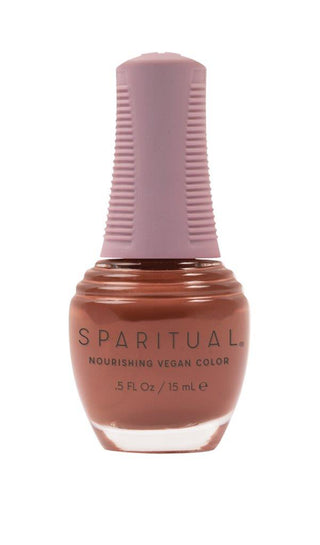 SpaRitual Nourishing Vegan Nail Color - Strengthen, Moisturizes - Open Hearted - 0.5 Fl Oz