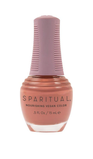 SpaRitual Nourishing Vegan Nail Color - Strengthen, Moisturizes - Natural Rhythm - 0.5 Fl Oz