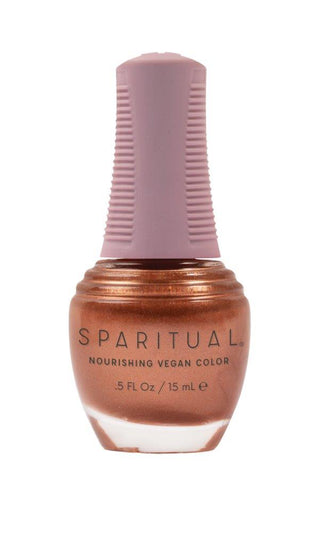 SpaRitual Nourishing Vegan Nail Color - Strengthen, Moisturizes - Vibrant Energy - 0.5 Fl Oz