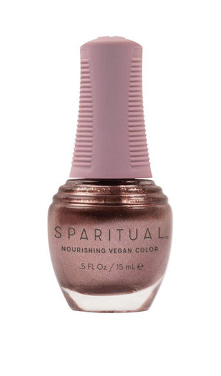 SpaRitual Nourishing Vegan Nail Color - Strengthen, Moisturizes - First Light - 0.5 Fl Oz