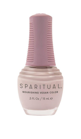 SpaRitual Nourishing Vegan Nail Color - Strengthen, Moisturizes - Morning Meditation - 0.5 Fl Oz