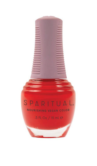 SpaRitual Nourishing Vegan Nail Color - Strengthen, Moisturizes - Wild Natured - 0.5 Fl Oz