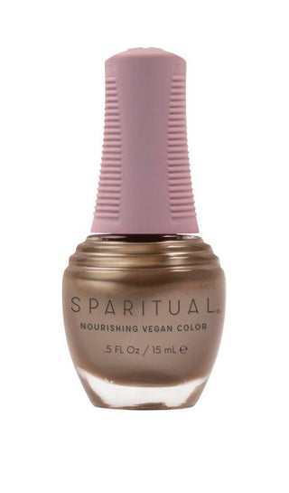 SpaRitual Nourishing Vegan Nail Color - Strengthen, Moisturizes - Soundbath - 0.5 Fl Oz