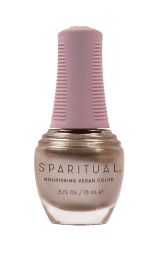 SpaRitual Nourishing Vegan Nail Color - Strengthen, Moisturizes - Moonlight - 0.5 Fl Oz